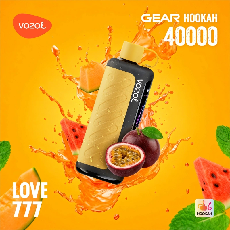 Vozol-Gear-Hookah-40000-Puffs-Love777.webp Vozol Hookah 40000 Love 777 - Görsel 1