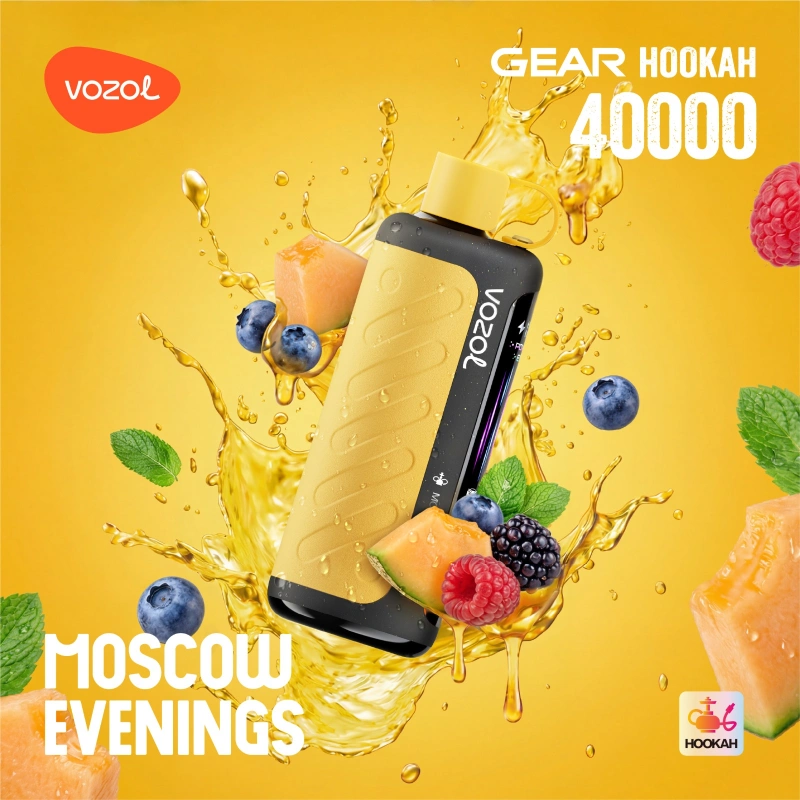 Vozol-Gear-Hookah-40000-Puffs-Moscow-Evenings.webp Vozol Hookah 40000 Moscow Evenings - Görsel 1